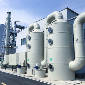 Hohe Effizienz Starke Leistung und stabile Struktur Staub-Nasswäscher-Turm-Abgas behandlungs geräte mit Pumpen gebläse - Product Image 1