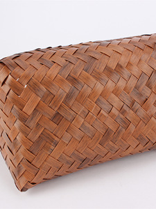 Bolsa de Compras Tejida de PVC con Diseño Geométrico, Nueva Colección de Verano, Gran Capacidad, para Uso Diario en el Supermercado, Tanjing - Product Image 4