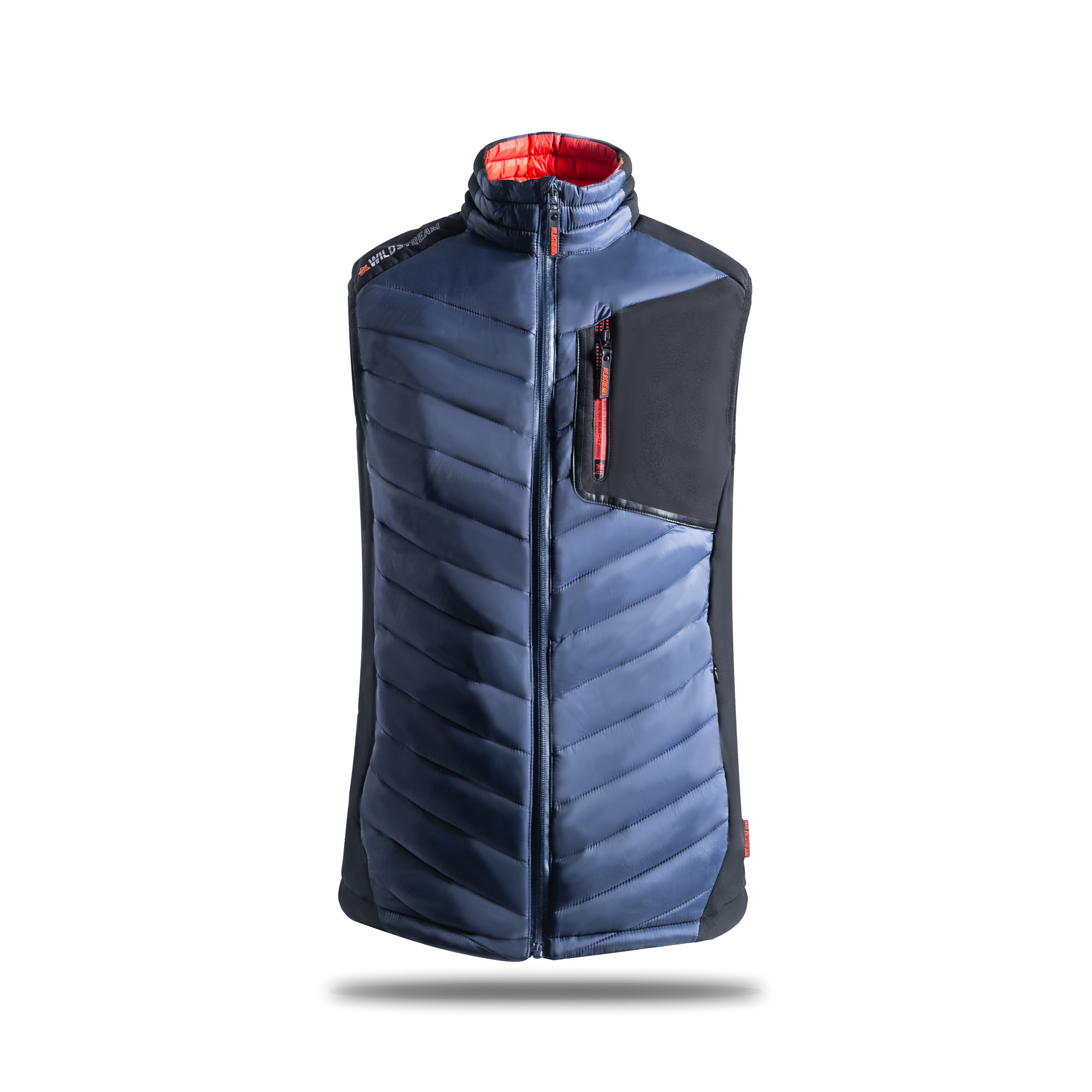 Gilet da uomo OEM con Logo personalizzato imbottito imbottito imbottito imbottito imbottito senza maniche gilet da uomo primavera