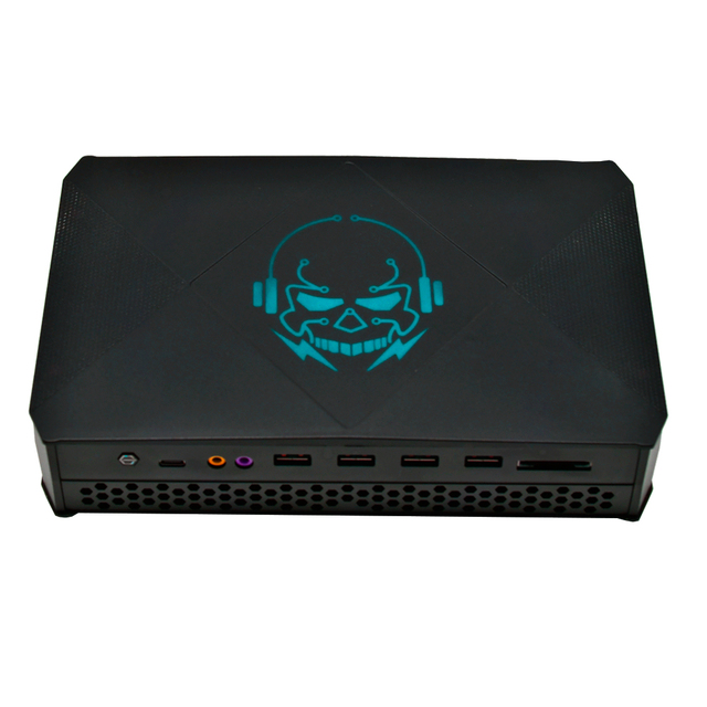 Cheap GPU mini pc Core i7-8809G Radeon RX Vega M GL graphics 4G Dedicated card DDR4 linux desktop gaming pc wifi 4K 2*DP 2*HD