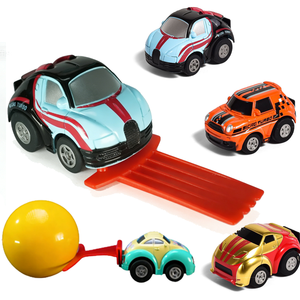 EPT Paquete de 4 Mini Coches de Acrobacias RC Listos para Usar en Interiores y Exteriores con Neumáticos Reemplazables, Conos de Tráfico, Juguete de Carreras con Control Remoto para Edades de 5 a 7 Años - Product Image 1