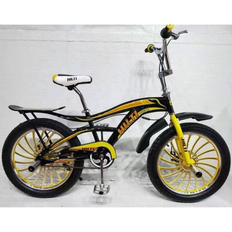 シングルスピードキッズbmxバイク高級20インチサイズ合金