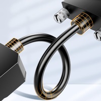 SAMZHE Adaptador DVI a VGA 1080P, Cable DVI-D a VGA de 11 cm, Convertidor de Cable DVI24+1 DVI24+5 para Tarjeta Gráfica, Proyector, TV, Monitor