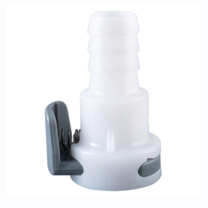 POM Non-Valved Female Body Plastic Quick Disconnect Couplings Barbed Bulkhead Fittings Hose Connectors