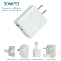 Chargeur mural USB-C PD 30W 45W 20W, alimentation USB-C 30W 45W 20W, chargeur USB-C rapide 30W 45W 20W
