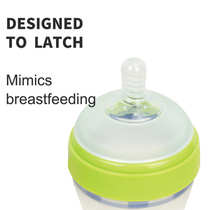Vente flash : <span class=keywords><strong>biberon</strong></span> <span class=keywords><strong>pour</strong></span> bébé en silicone anti-colique sans BPA avec motif imprimé, 0-12 mois, lot de 2 - Product Image 3