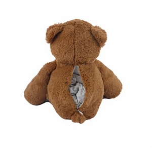 Peluche ours brun chauffante D KING, peluche chauffante pour enfants et adultes, confort doux et chaud, utilisation pour la relaxation et le coucher - Product Image 5