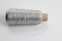 Flexible Stainless Steel Conductive Thread High Temperature Resistant Metallic Yarn for Flame Retardant Fabric Sewing Embroidery