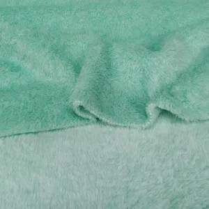 Factory Direct Sale Unfading Color Double Side Brush Anti Pilling Polyester Shu Velveteen Micro Polar Fleece Fabric For Hoodie