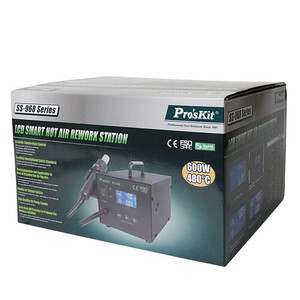 Estación de Desoldadura de Aire Caliente ProsKit SS-968 de 600W con Pantalla Digital, Temperatura Ajustable y Protección ESD - Product Image 2