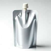 Poche à Bec Personnalisée Imprimée pour Jus, Emballage Alimentaire Plastique, Sachet de Boisson Réutilisable pour Recharge de Liquide
