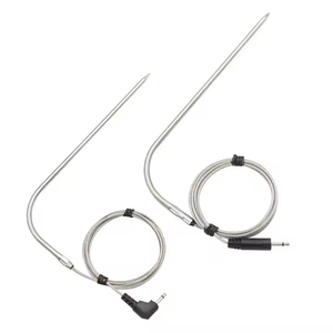 Digitale keukenthermometer, klok, timer, plastic oventhermometer voor het koken van voedsel, magnetron, vlees, rookoven - Product Image 5