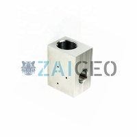 Pièces de découpeuse à eau haute pression WJS 5000039 Corps Pneu. Pièces de rechange pour machine de découpe à jet d'eau Valve 0,25