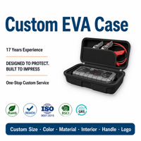 Kotak Starter Mobil EVA Keras Tahan Air Anti Guncangan 1500A, Power Bank 12V Portabel Perlengkapan Darurat OEM Logo Kustom Grosir