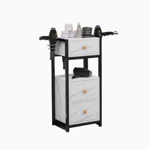 Chariot de Barbier Multifonctionnel pour Salon de Coiffure, Style Minimaliste et Moderne, avec Roues – Tendance et Ventes Flash - Product Image 1