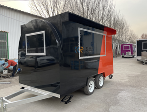 Vente flash : Remorque alimentaire mobile à concession rapide, chariot aux normes européennes avec fenêtre de service et armoire aux États-Unis - Product Image 3