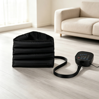 Bottes de récupération pour les jambes à compression d'air, masseur à ondes d'air pour mollets, chevilles et pieds, soulage la fatigue musculaire, améliore la circulation sanguine