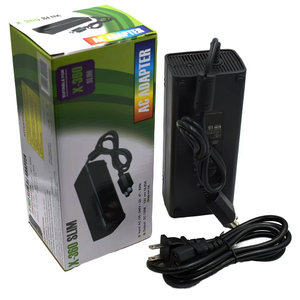 Enchufe de Repuesto para UE y EE. UU., Adaptador de Corriente Alterna de 110-240 V, Cargador con Cable para Consola de Videojuegos <span class=keywords><strong>Xbox</strong></span> <span class=keywords><strong>360</strong></span> Xbox360 Slim - Product Image 1