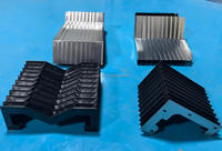 Cnc machine façon couverture machine linéaire rail poussière couvre garde bouclier accordéon télescopique soufflet couverture