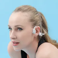 Earphones Open Air Conduction Bone Conduction Ear Sweatproof Sports Bt Earphones Headphone Wireless Neckband With Mic