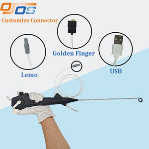 Connecteur fait sur commande flexible jetable de fabrication d'endoscope de bronchoscope numérique d'endoscope avec la mini caméra - Product Image 3
