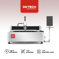 Équipement de fibre optique Dxtech 3015, découpeuse laser CNC, machine de découpe laser à fibre de carbone pour tôles en acier inoxydable