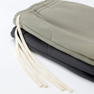 بنطلون رياضي رجالي عالي الجودة بالجملة، شعار مخصص، 100% قطن، مقاس 6XL مع جيوب، بنطلون رياضي سادة - Product Image 5