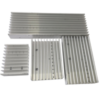 Dissipateur thermique passif à ailettes en aluminium 1070, dissipateur thermique pour l'électronique PCB, extrusion d'aluminium personnalisée, radiateur à led