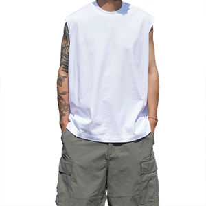 Cool 200g Quick-Dry Moisture-Wicking Sun Protection Outdoor Sports Tank <b>Top</b> <b>Sleeveless</b> Athletic Shirt For Men - Product Image 2