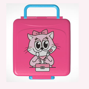 Fiambrera de aspecto trasero para niños, contenedores de comida de plástico sellados, conjunto de fiambrera para la escuela, libre de bpa, <span class=keywords><strong>2022</strong></span> - Product Image 5