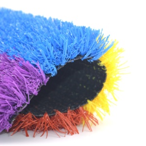 Colorido 20mm 30mm Césped sintético Hierba de <span class=keywords><strong>color</strong></span> <span class=keywords><strong>artificial</strong></span> para jardín - Product Image 3