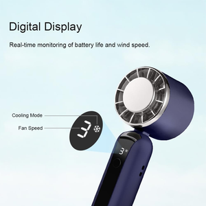 Popular Portable <b>Usb</b> Rechargeable Working by Lithium Battery Foldable <b>Mini</b> Handy <b>Fan</b> Super Cooling <b>Fan</b> - Product Image 2