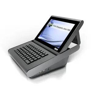 Hot sales goods compact all in one restaurant pos system desktop pos system for store with water proof and Shatterproof
