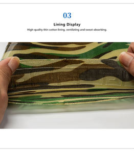 รองเท้าบูทกันฝนแบบสวมสำหรับผู้ชาย คุณภาพสูง ลายพราง หนา กันลื่น ระบายอากาศได้ดี ทนทาน อุ่น หัวรองเท้าแบบคอมโพสิต เหมาะสำหรับตกปลา ทำฟาร์ม และพื้นที่ชนบท - Product Image 2