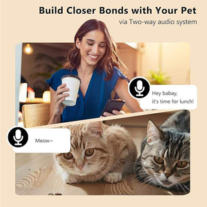 <strong>Automatic</strong> Cat Feeder <strong>Pet</strong> <strong>Food</strong> <strong>Dispenser</strong> CHARGE-Powered 180-Day Battery Life Air-Timed LCD Display Stainless Steel <strong>Food</strong> <strong>Dispenser</strong> - Product Image 6