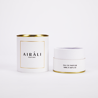 Tube en papier kraft avec estampage à chaud en or sur mesure pour emballage cadeau cosmétique et soins de la peau, vente en gros, haute qualité