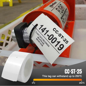 Lâu dài không thấm nước treo thẻ cho thiết bị signage nhận dạng nhiệt cao ngành công nghiệp kim loại kháng nhãn cho nhiệm vụ sử dụng - Product Image 2