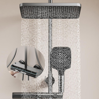 Robinet de douche mural à eau chaude froide de haute qualité Robinet de douche numérique à led