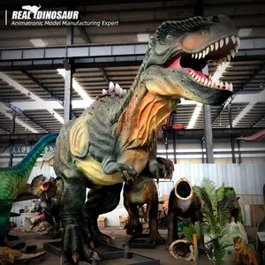 Waterproof 3D Dinosaur Model Realistic Movable Animatronic Dinosaur