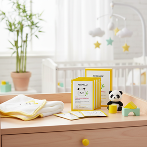 Atopalm Kids Good Quality Pandaring Mask Pack 5ea <b>Sheet</b> Facial Masks - Product Image 3