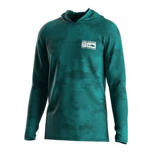 Camiseta de Pesca con Capucha de Secado Rápido y Protección Solar Sublimada OEM ODM, Jersey de Pesca de Manga Larga - Product Image 1