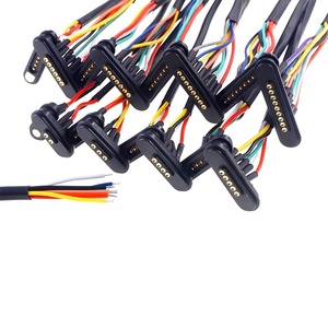 Từ Pogo Pin Kết Nối USB Phí Cáp Dữ Liệu 2 3 4 5 6 7 8 9 Cực 2.2 Mm Lưới 3A Không Thấm Nước Pad Dây Khai Thác - Product Image 4