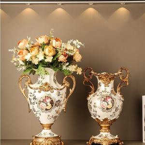 Vases de style nordique-Décoration d'intérieur en céramique minimaliste pour étagère - Product Image 5