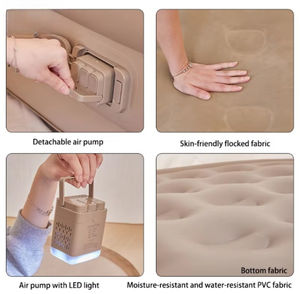 Açık hava maceraları için dahili şişme yatak ile taşınabilir otomatik kamp hava kanepe şarj edilebilir pompa - Product Image 5