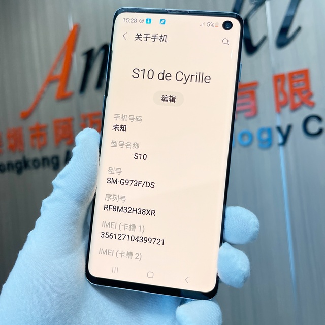 Original Phones S10 128GB Celular Smartphone Low Price Wholesale Products Sale