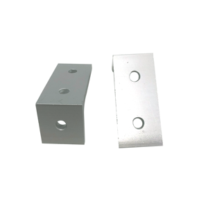 Aluminium <span class=keywords><strong>3</strong></span> lubang berlubang tinggi di dalam sudut 90 ° sudut braket untuk t-slot - Product Image 4