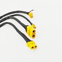 Câble Pigtail Personnalisé DGFY FLY-DC06 avec Connecteurs Mâle et Femelle XT30 XT60 XT90, Blindage en Feuille PVC 300V
