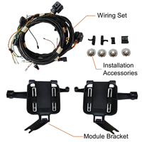Système d'assistance au changement de voie et de détection d'angle mort Side Assist pour T-Roc avec capteurs radar BSD