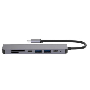7 em 1 <span class=keywords><strong>USB</strong></span> <span class=keywords><strong>C</strong></span> <span class=keywords><strong>Multiport</strong></span> Adaptador Docking Station com 4K HDTV PD 100W 3x5Gbps - Product Image 6