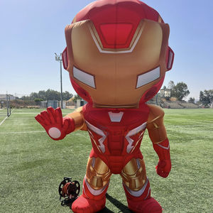 Modèle de <span class=keywords><strong>film</strong></span> de dessin animé gonflable personnalisé, modèle gonflable de <span class=keywords><strong>super</strong></span>-héros américain <span class=keywords><strong>Mario</strong></span>, personnage de <span class=keywords><strong>film</strong></span> de dessin animé, parade gonflable rouge - Product Image 2